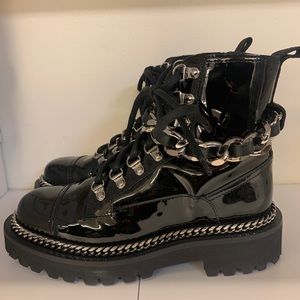 Balmain Patent Leather Boots size 37